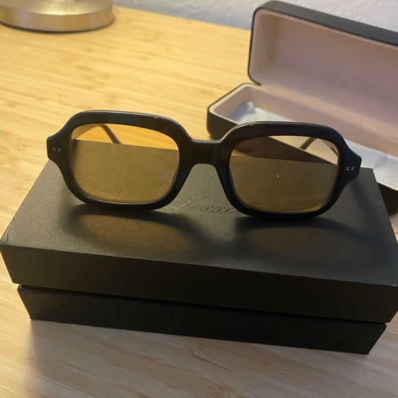 BRAND NEW LEXXOLA JORDY sunglasses with yellow/orange lenses - Picture 3 of 8